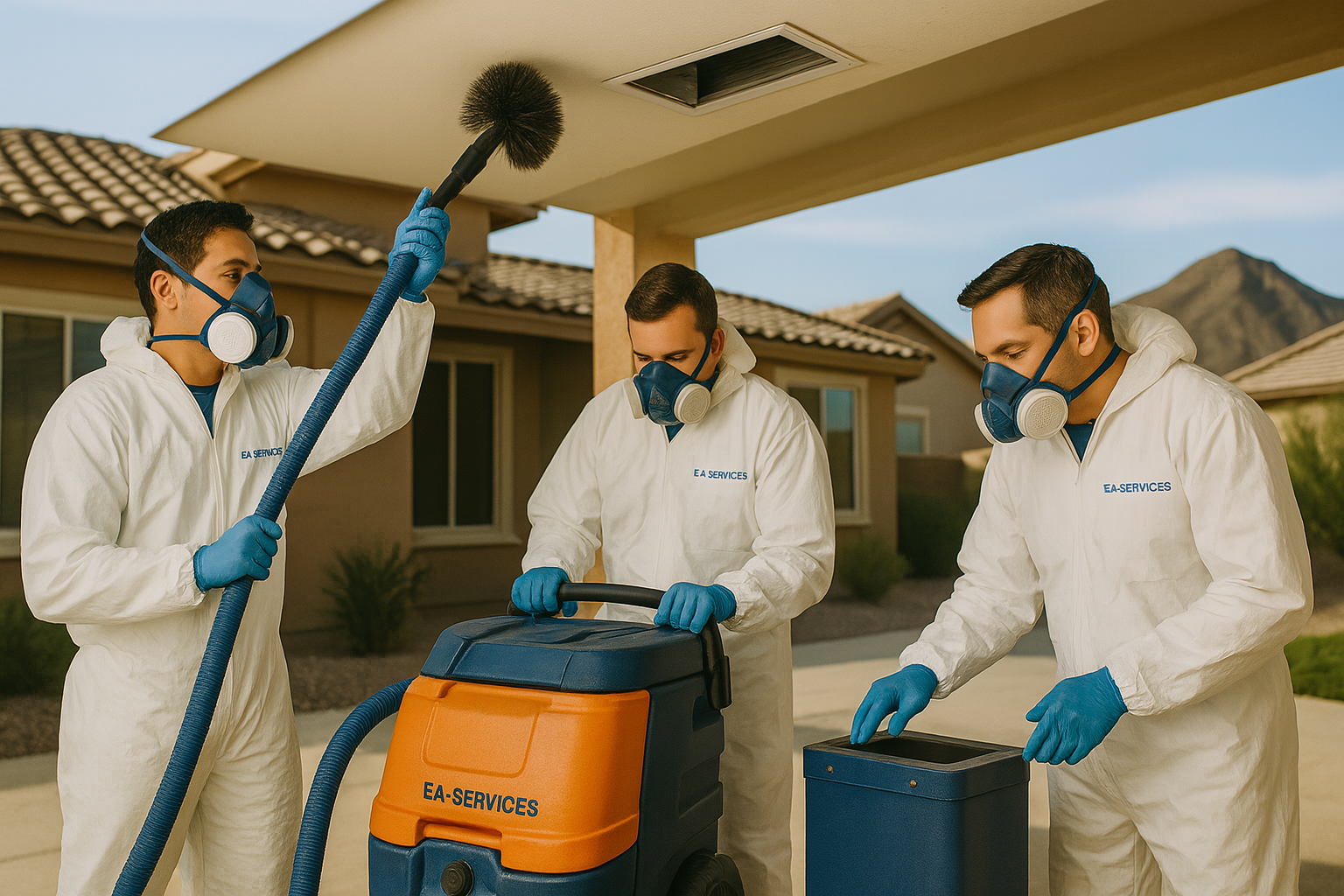 Professional air duct cleaning service in Rio Vista Phoenix, Arizona