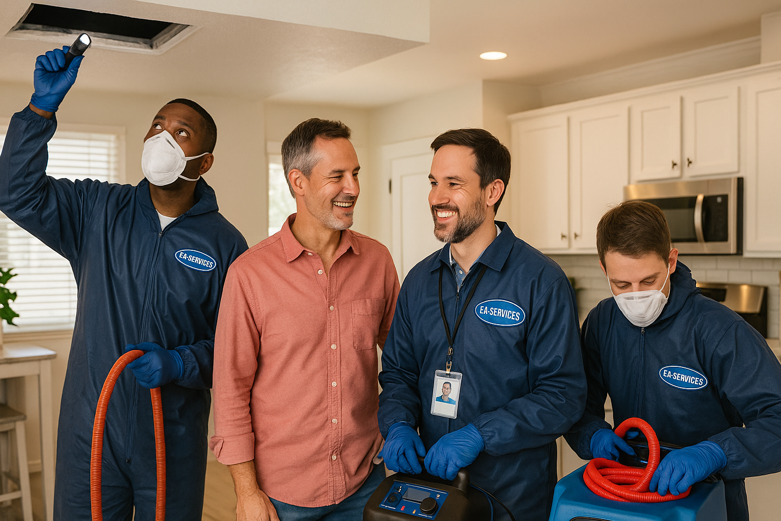 Professional cleaning team working in Rio Vista Phoenix
